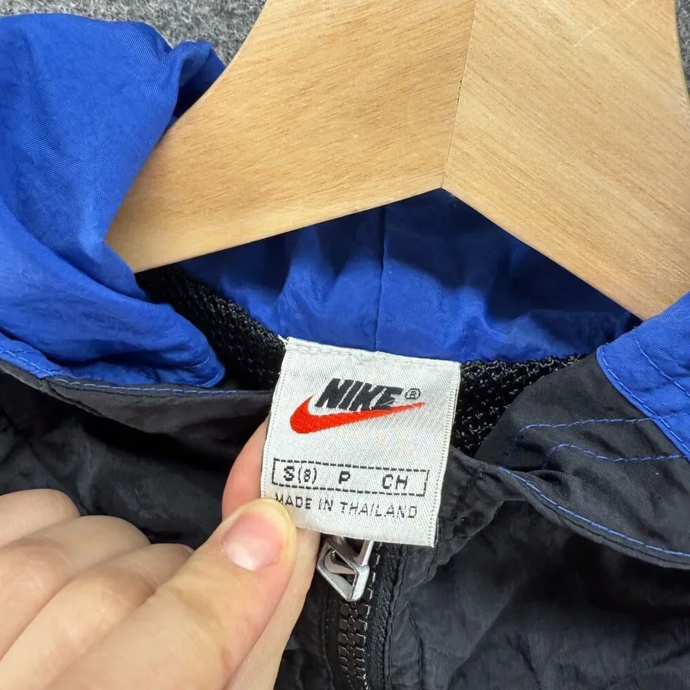 Nike Jacket Boys S Small Gray Full Zip Hooded Long Sleeve Pockets Nike Air